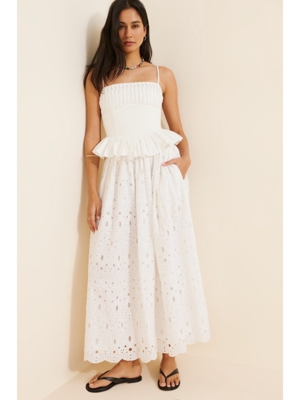 LAUDE THE LABEL Relaxed Midi Skirt